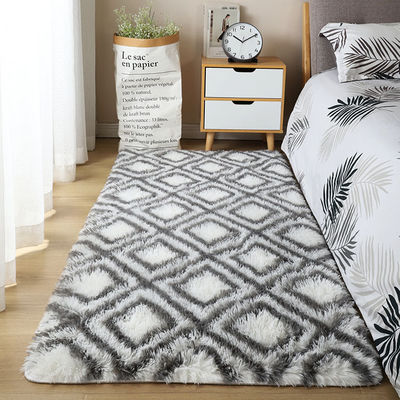 Abstract Muster Falsches Schafsfell Fell Flächenteppiche für Bodenmatte Teppich im Wohnzimmer
