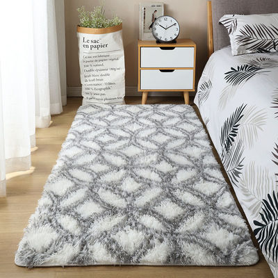 Abstract Muster Falsches Schafsfell Fell Flächenteppiche für Bodenmatte Teppich im Wohnzimmer