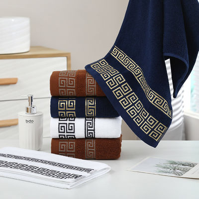 Custom Logo Schnelltrocknen 100% Baumwolle Hotel Badetücher Set für den Anlass Weihnachten