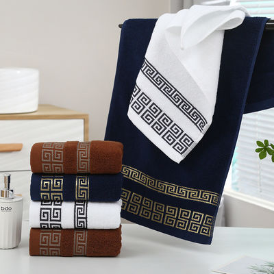 Custom Logo Schnelltrocknen 100% Baumwolle Hotel Badetücher Set für den Anlass Weihnachten