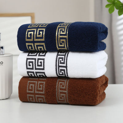 Custom Logo Schnelltrocknen 100% Baumwolle Hotel Badetücher Set für den Anlass Weihnachten