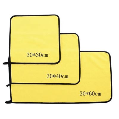 Superabsorbierendes Mikrofiberhandtuch zum Trocknen von Autos 30*40 500g Make-up-Entferner