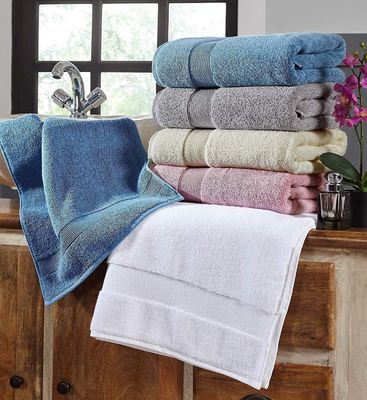 6 Stück Handtuch Bad Custom Luxus Handtuch-Sets 100% Baumwolle Rechteck Form Proben