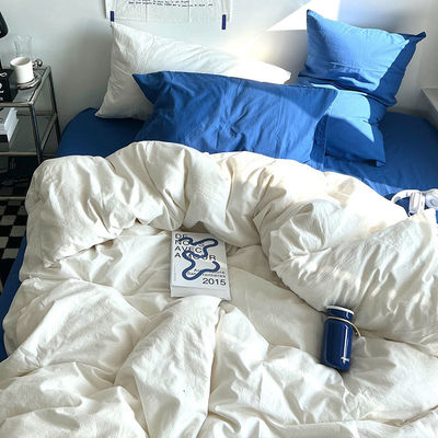 Luxus-Bettwäsche in weichen und komfortablen Baumwolle für Doppelbett