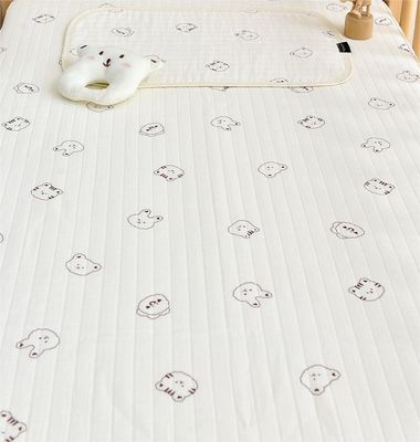 Weich und atmungsaktive Babydecke aus 100% Baumwollfasern für Neugeborene