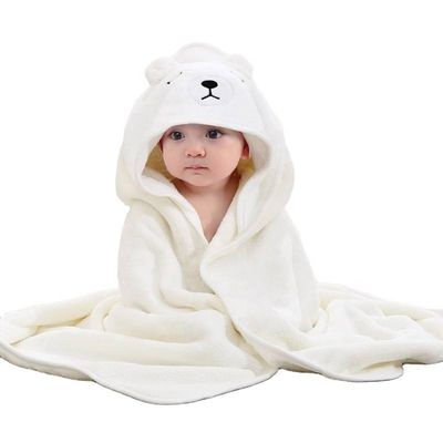 Kinderbademantel für Babys mit weichen und absorbierenden Kapuzen