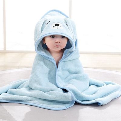 Kinderbademantel für Babys mit weichen und absorbierenden Kapuzen