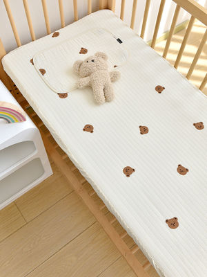 Weich und atmungsaktive Babydecke aus 100% Baumwollfasern für Neugeborene