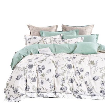 40er Jahre 100% reine Baumwolle Bettwäsche Set Druck Bettwäsche Quilt Cover Sets für Zuhause bunte