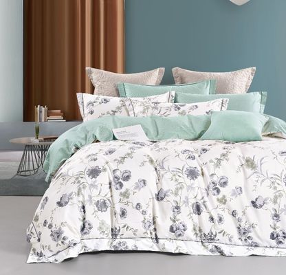 40er Jahre 100% reine Baumwolle Bettwäsche Set Druck Bettwäsche Quilt Cover Sets für Zuhause bunte