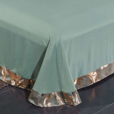Luxuriöse Bettwäsche im europäischen Stil aus Satin und Seide mit exquisitem Jacquard-Design