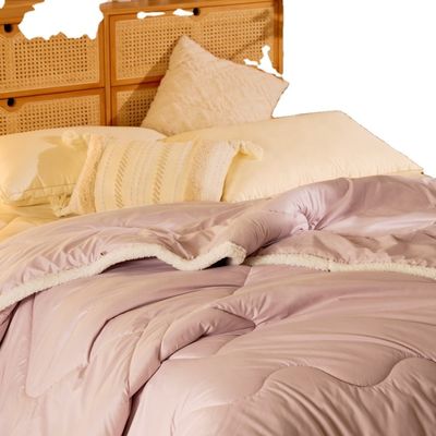Materialien Antibakterielle australianische Wolle Quilt Kern Bettwäsche Set mit Festmuster