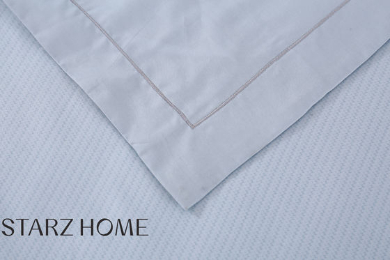 Einfacher Design Stil Luxus 100% Polyester 3 Stück Bettdecke Flachblech Bettwäsche Set