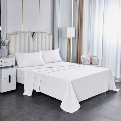 Broderierte Kissenhülle in fester Farbe Luxus-Bettwäsche-Sets für bereit zum Versand König Königin Bett