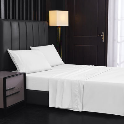 Hotelkollektion Weiß König Baumwollkissenhülle für Königin Bettwäsche in Luxus Weiß