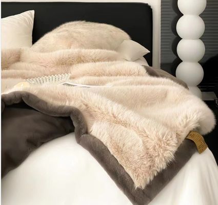 Wintersaison Übergroße Decke Tragbare Hoodie mit dickem Flannel und riesiger Tasche