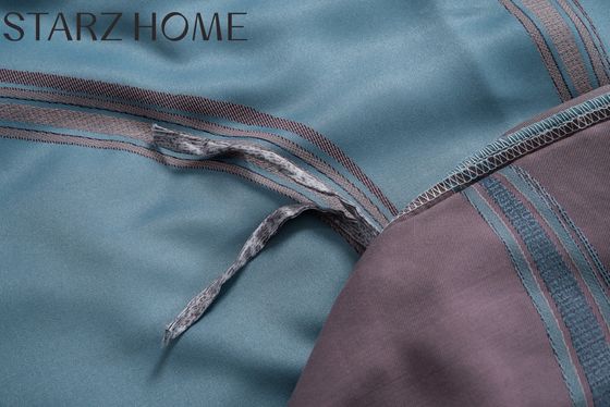300TC Viskose Baumwolle Jacquard 4Pcs Bettwäsche Sets für komfortable Schlaf Erfahrung