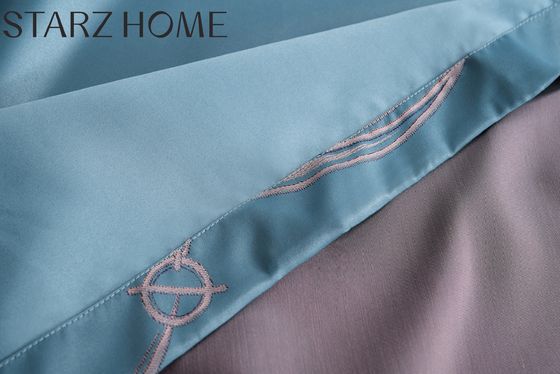 300TC Viskose Baumwolle Jacquard 4Pcs Bettwäsche Sets für komfortable Schlaf Erfahrung