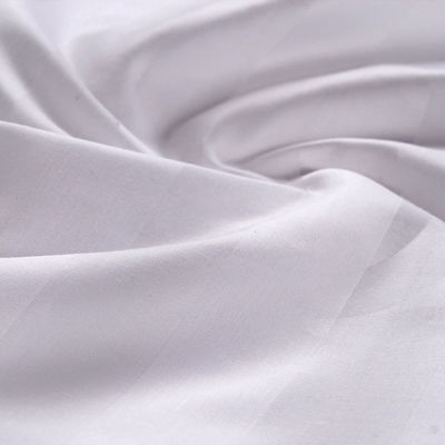 Gewebezahlen 40 Beliebte reine 100% Baumwolle Satin Bettwäsche Weiß geeignete Bettwäsche Sets