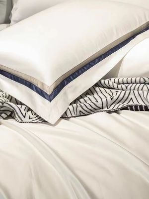 Personalisieren Sie Ihr Zuhause mit Mercury's reiner Baumwolle sechs Stückes Set luxuriöse und feste Farbe