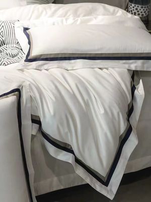 Personalisieren Sie Ihr Zuhause mit Mercury's reiner Baumwolle sechs Stückes Set luxuriöse und feste Farbe