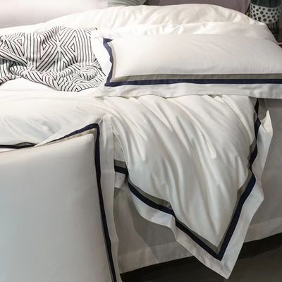 Personalisieren Sie Ihr Zuhause mit Mercury's reiner Baumwolle sechs Stückes Set luxuriöse und feste Farbe