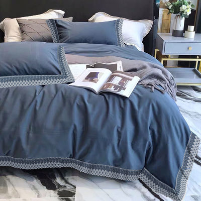60 Stoff-Zähl-Düchensatz 2023 Sommer-Bettwäsche Luxus-Bett Set 100% Baumwolle für Hotel-Haus