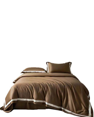 Elegantes Hochzeits-Vier-Teile-Set 400TC Bettwäsche Set mit Bettdecken und Quilt Cover