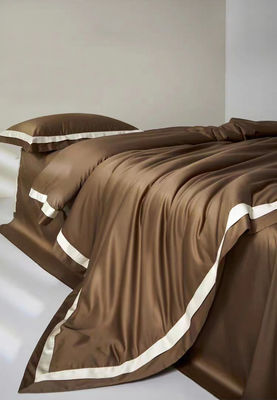 Elegantes Hochzeits-Vier-Teile-Set 400TC Bettwäsche Set mit Bettdecken und Quilt Cover