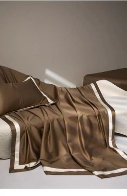 Elegantes Hochzeits-Vier-Teile-Set 400TC Bettwäsche Set mit Bettdecken und Quilt Cover