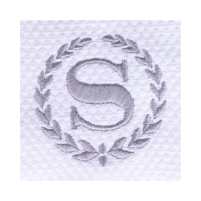 Custom Logo Hotel Handtuch Set Breitstreifen Korallen Samt 35*75cm 70*140cm Weich absorbierend
