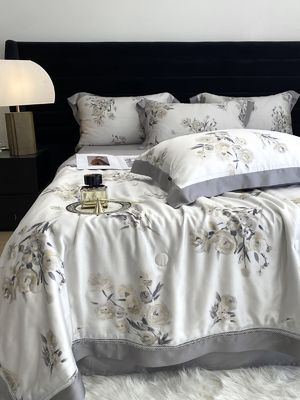 Nationale Normen Farbfestheit 300TC/60S*60S Tencel Bettwäsche für den Dubai Markt