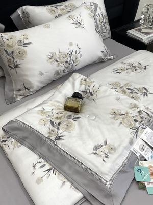Nationale Normen Farbfestheit 300TC/60S*60S Tencel Bettwäsche für den Dubai Markt