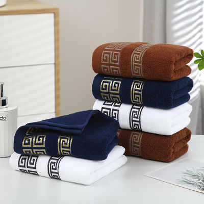 Custom Luxury Hotel Mikrofiber Handtuch Set mit dicken Super Soft Bad Bad 100% Baumwolle