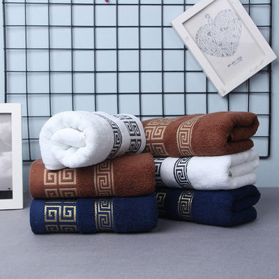 Custom Luxury Hotel Mikrofiber Handtuch Set mit dicken Super Soft Bad Bad 100% Baumwolle
