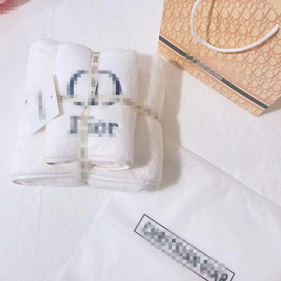 Weiches, komfortables, gestricktes Baumwollhandtuch Geschenkset für Badezimmer