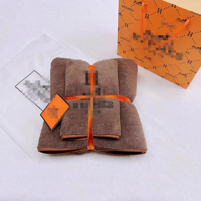 Weiches, komfortables, gestricktes Baumwollhandtuch Geschenkset für Badezimmer