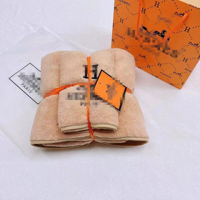 Weiches, komfortables, gestricktes Baumwollhandtuch Geschenkset für Badezimmer