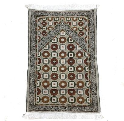 Handgefertigte Stricktechnik 100% Baumwolldecke Tragbare geflochtene Muster für die muslimische Anbetung