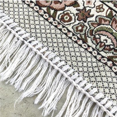 Handgefertigte Stricktechnik 100% Baumwolldecke Tragbare geflochtene Muster für die muslimische Anbetung