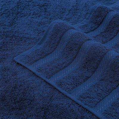 Hochabsorbierendes 6 Stückes 100% Baumwollhandtuch Set Luxus Dobby Border für Bad Dusche