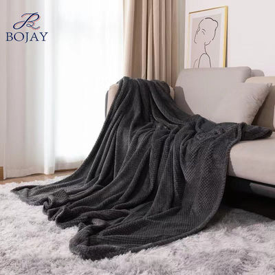 Büro Schlafstühle Flannel Korallenfleece Werfen Wärme Decke für den Winter kundenspezifisches Design