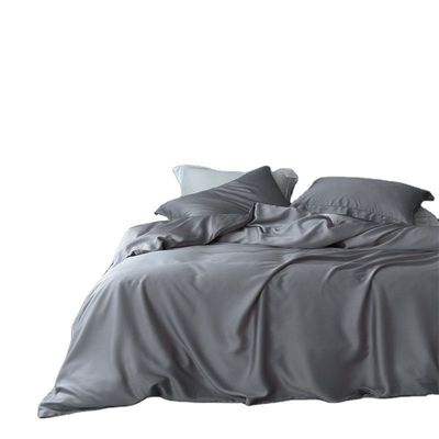 Home Bettwäsche Set Oeko-tex Zertifizierte Lenzing Tencel Decke und weiche Seidenbettwäsche