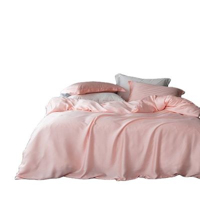 Home Bettwäsche Set Oeko-tex Zertifizierte Lenzing Tencel Decke und weiche Seidenbettwäsche