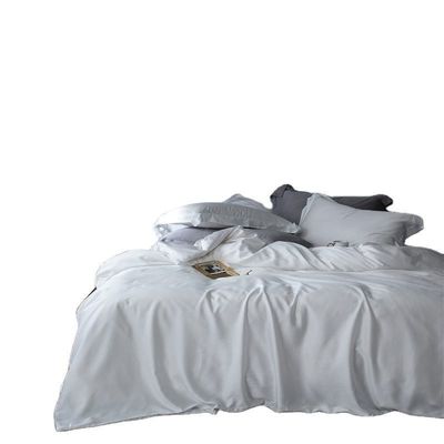 Home Bettwäsche Set Oeko-tex Zertifizierte Lenzing Tencel Decke und weiche Seidenbettwäsche