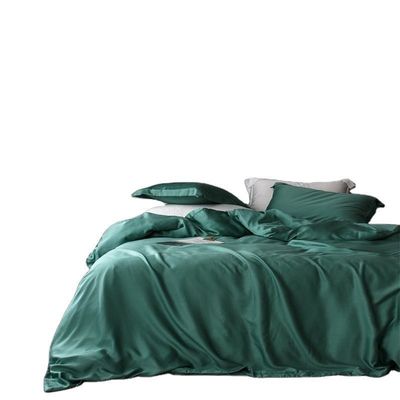 Home Bettwäsche Set Oeko-tex Zertifizierte Lenzing Tencel Decke und weiche Seidenbettwäsche