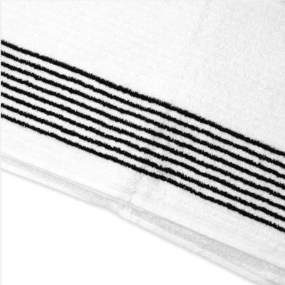 Druckte Streifen Baumwoll-Golfhandtuch für Erwachsene Golfer Custom Logo und Design