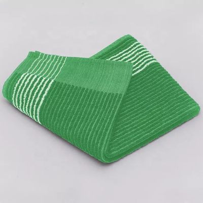 Druckte Streifen Baumwoll-Golfhandtuch für Erwachsene Golfer Custom Logo und Design