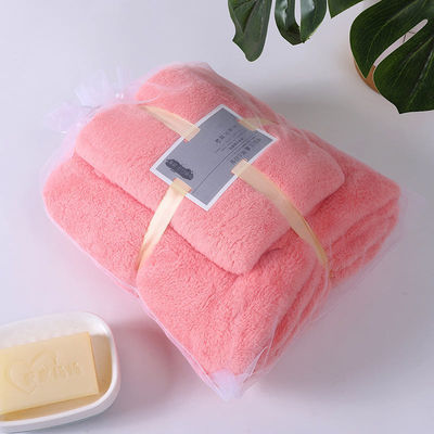 Erwachsene und Kinder Gesichtshandtuch-Sets Weich-Absorbierende Korallen-Velvet-Handtücher für alle Altersgruppen