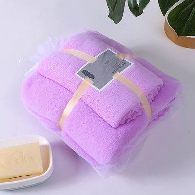 Erwachsene und Kinder Gesichtshandtuch-Sets Weich-Absorbierende Korallen-Velvet-Handtücher für alle Altersgruppen